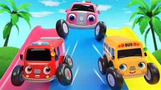 Finger Family + Wheels On The Bus - THE BEST Song for Children | Nursery Rhymes & Kids Songs