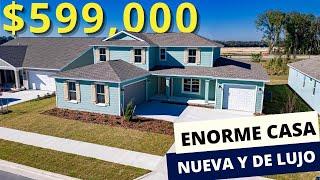 ENORME Casa NUEVA y de LUJO en PRIVADA Comunidad de Ocala, FL por debajo de los $600,000