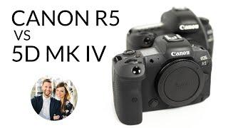 Canon EOS R5 - More Than Worth The Upgrade From The 5D Mark IV - Review - Canon R5 vs. 5D Mark IV