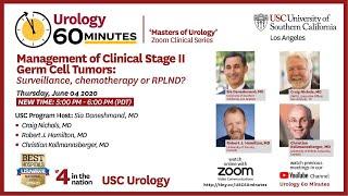 Urology 60 Minutes - Episode 11 -"Management of Clinical Stage II Germ Cell Tumors"