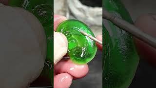 玉雕牙机工具怎麼选 #珠宝首饰 #翡翠 #玉佩 #玉石加工
