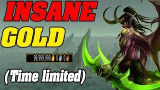 HUGE GOLD! Time Limited Method! War Within Goldfarm