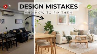 9 Common Interior Design Mistakes You May Not Realise You’re Making & How To Fix Them