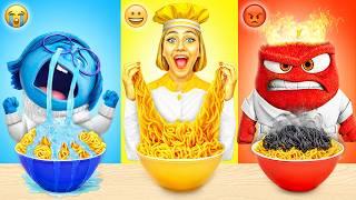 Joy vs Sadness vs Anger | Inside Out 2 Cooking Challenge by Multi DO Challenge