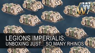 Legions Imperialis Rhino Unboxing