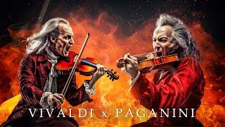 Vivaldi vs Paganini: Clash of the Titans in Violin Mastery | The Best Classical Violin Music