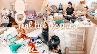 Realistic Clean With Me | Cleaning Motivation | Messy Home Cleaning | Cleaning With Kim