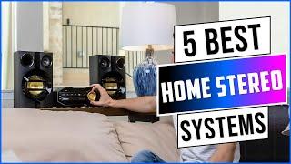 Top 5 Best Home Stereo Systems-Best Surround Sound Speaker System | Home Theater Speaker System 2025