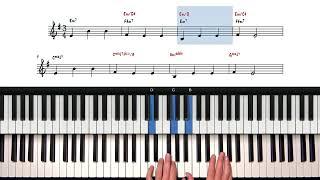 'My Favorite Things' Piano Tutorial - Bill Evans Style