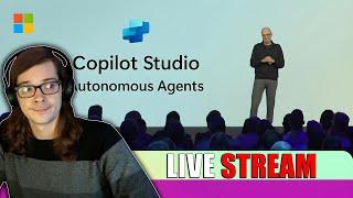 Microsoft's NEW AI Agents are WILD | LIVE Reaction (and More)