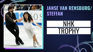 JANSE VAN RENSBURG / STEFFAN (GER) | Ice Dance Free Dance | NHK Trophy 2024 | #GPFigure