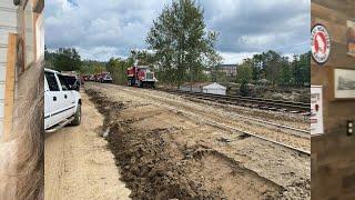 CSX and NS help rescue western North Carolina and begin the rebuilds