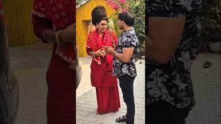 Aghori sadhwi bhagat virender se mili #youtubeshorts #chanchalnath #aghori #mahadev #shorts
