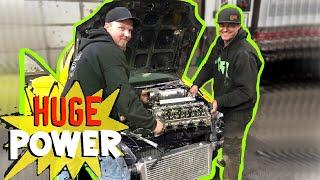 Turbo D16 Makes CRAZY power at Pfi Speed!