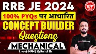 RRB JE | RRB JE 2024 Mechanical Classes | RRB JE 2024 Mechanical Engineering Classes by Rahul Sir