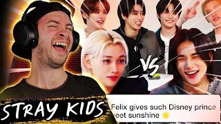 STRAY KIDS COMPLIMENT BATTLE! REACTION!