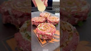 Garlic Steak Pinwheels