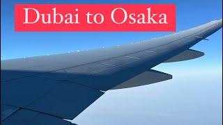 Traveling from Dubai to Osaka via Emirates Airlines - May 2024