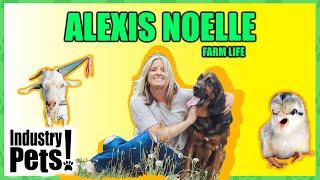 Farm Life Blogger Alexis Noelle and her many animals! 