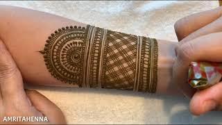 STEP BY STEP BRIDAL MEHNDI HENNA DESIGN TRADITIONAL INDIAN STYLE