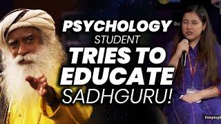 Tries To  Educate Sadhguru!! | Depression | Doctor | Psychology | Mind |Sadhguru | Adiyogi