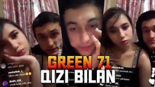 GREEN 71 INSTAGRAMDA QIZI BILAN // JONLI EFIR