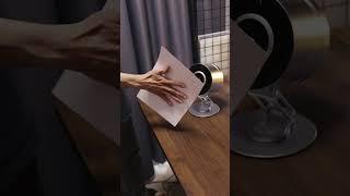 A very high-quality metal folding small fan