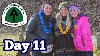 Giant Hiker Reunion Trail Magic (the happiest I've been on trail)  | Appalachian Trail 2023