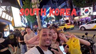 Meeting Korean Girls On Hongdae Street | Seoul, South Korea Nightlife 