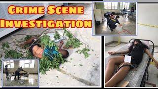 Crim Day Activity | Crime Scene Investigation | I-link CST Students BS Criminology #roleplaying