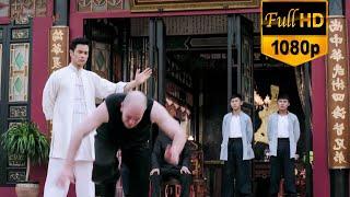 A strong French man challenged Chinese Kung Fu, but was knocked to the ground by a Tai Chi boy