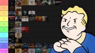 The Ultimate Bethesda Tier List | Every Game Since 1995 RANKED!