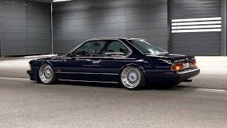 BMW 635 CSI | Bagged on 18" BBS RS | Airlift Performance | 4K