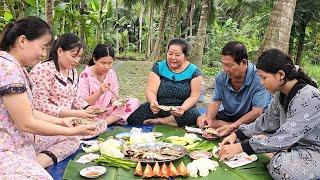 Đây Là Một Ngày Vui Nhất Từ Trước Đến Nay Khi Gia Đình Rủ Nhau Ra Vườn Cắm Trại | BQCM & Family T877