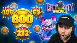 I did a MAX BET $50,000 SUPER BONUS BUY on the *NEW* GRITTY KITTY!!  (Bonus Buys)