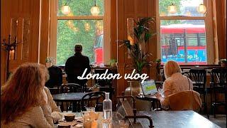 London vlog / My favourites London cafes️ / London florist daily life