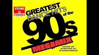 DANCE 90 GREATEST HITS MEGAMIX * FREE DOWNLOAD* MIXED BY STEFANO DJ STONEANGELS #dance90 #90s