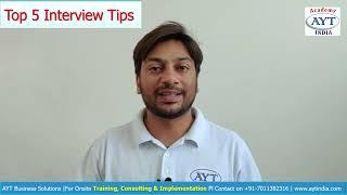 Top 5 Interview Tips Short Video (Hindi) @aytindia Never Do these Mistakes in an Interview