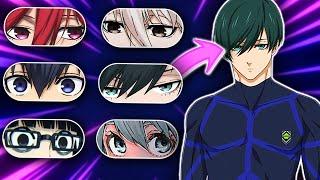 Guess the BLUELOCK Character by their EYES...! | ANIME EYE QUIZ