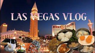 Las Vegas Vlog Ep2| 라스베가스 먹방 Vlog| 라스베가스 1등 뷔페, 딤섬, 베네시안 광장투어, 화산쇼