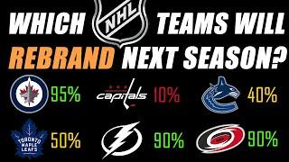 Which NHL Teams Will REBRAND Next Season?