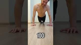 Что Будет Если Отжиматься Месяц По 100 Раз В День? #motivation #sports #shorts  #challenge #fitness