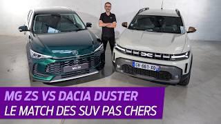 MG ZS VS Dacia DUSTER : le match des SUV hybrides PAS CHERS