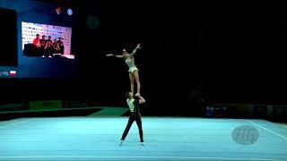 Poland (POL) - 2018 Acrobatic Worlds, Antwerpen (BEL) - Combined  Mixed Pair