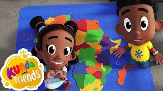 Africa Song | Kids Cartoons | Nursery Rhymes | Songs For Kids | Afrobeats Kids | Kunda & Friends