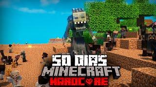 Sobreviví 50 días En El FIN DE LA HUMANIDAD En Minecraft HARDCORE... Esto fue lo que sucedió