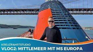 Flussfahrt mit MS EUROPA: Exklusive Ziele wie Sevilla mit nautischen Herausforderungen - VLOG2