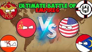 [ULTIMATE BATTLE OF EMPIRES] ️️ || World Provinces #geography #countryballs