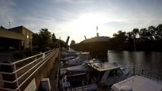 Manistee MI welcomes the M/V Buffalo to town