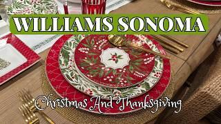 Williams Sonoma Holiday 2024: Thanksgiving and Christmas Decor Must-Haves